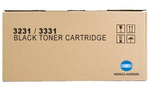 Konica Minolta Black Toner Cartridge for Konica Minolta 3231/3331 Printers