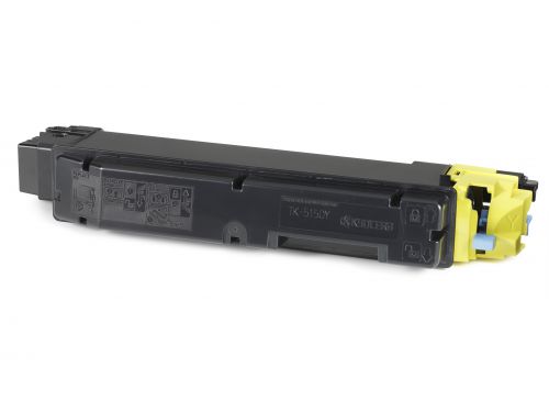 Kyocera TK-5150Y (Yield 10,000 Pages) Yellow Toner Cartridge