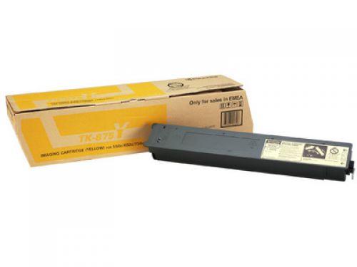 Kyocera TK-875Y (Yield: 31,800 Pages) Yellow Toner Cartridge
