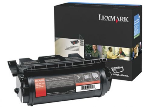 Lexmark (Yield: 21,000 Pages) Black Toner Cartridge for T64x