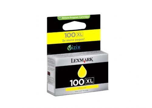 Lexmark 100XL Yellow High Yield Return Program Ink Cartridge