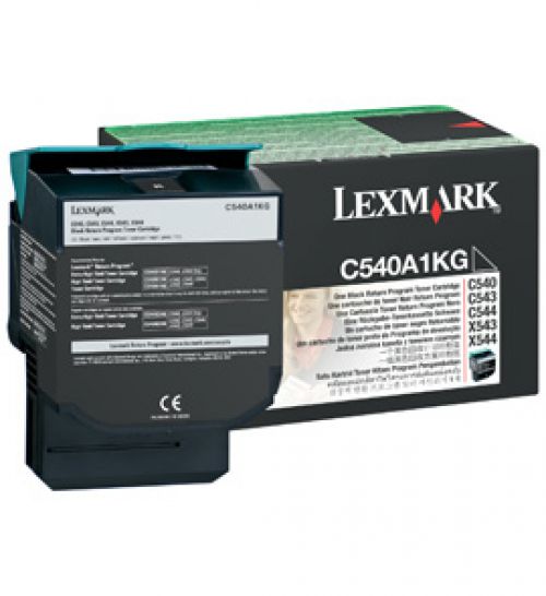 Lexmark (Yield: 1,000 Pages) Black Toner Cartridgefor C54x/X54x