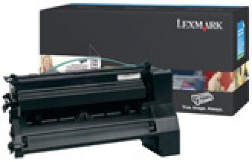 Lexmark C780, C782 Black High Yield Print Cartridge (Yield 10,000 Pages)
