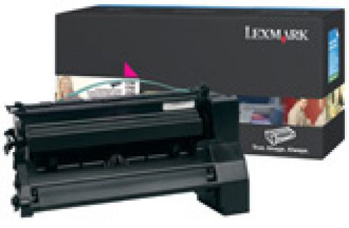 Lexmark Magenta High Yield Print Cartridge (Yield 10,000 Pages)for C780, C782 Colour Laser Printers