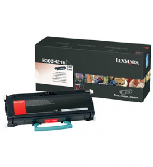 Lexmark (High Yield: 9,000 Pages) Black Toner Cartridge for E360/E460 Mono Laser Printers