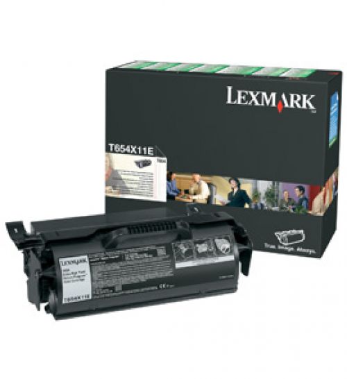 Lexmark Return Program (Extra High Yield: 36,000 Pages) Black Print Cartridge for T654