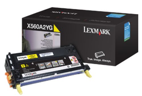 Lexmark Yellow Print Cartridge (Yield 4,000 pages) X560 Multifunction Color Laser Printer