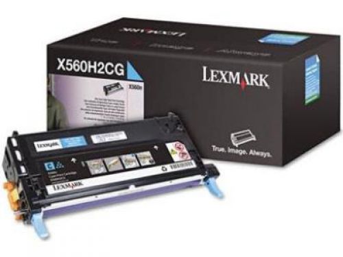 Lexmark X560 Cyan High Yield Print Cartridge (Yield 10,000 pages)