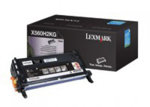 Lexmark Black High Yield Print Cartridge (Yield 10,000 Pages) for X560