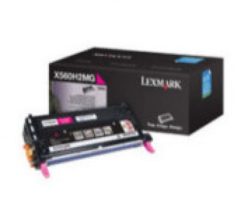Lexmark Magenta High Yield Print Cartridge (Yield 10,000 Pages) for X560