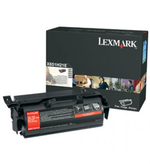 Lexmark Black High Yield Print Cartridge for X651,X652,X654,X656,X658