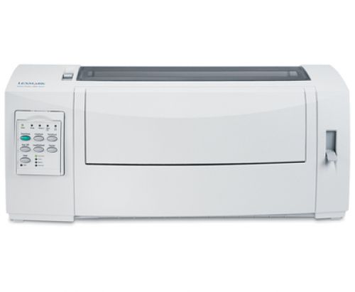 LEX11C2838 | The Lexmark Forms Printer 2580+ provides high-speed narrow form printing and features such as high-yield ribbons, multi-part form support, and character and page monitoring.