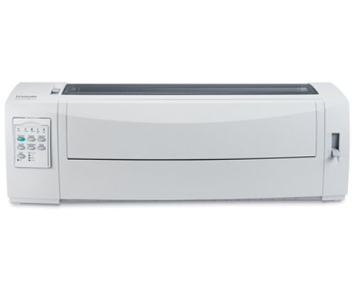LEX11C2840 | The Lexmark Forms Printer 2581+ provides high-speed wide forms printing and features such as high-yield ribbons, multi-part form support, and character and page monitoring.