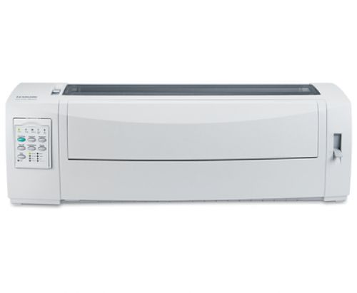 LEX11C2843 | The Lexmark Forms Printer 2591+ provides high-quality wide forms printing and features such as high-yield ribbons, multi-font document support, and character and page monitoring.