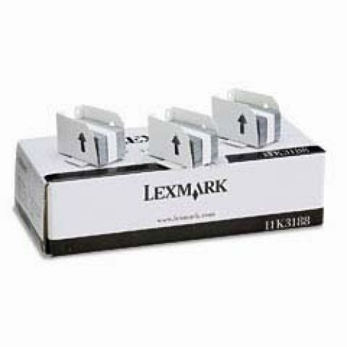 Lexmark Staple Cartridge 9,000 Staples (3 packs of 3,000 staples each)
