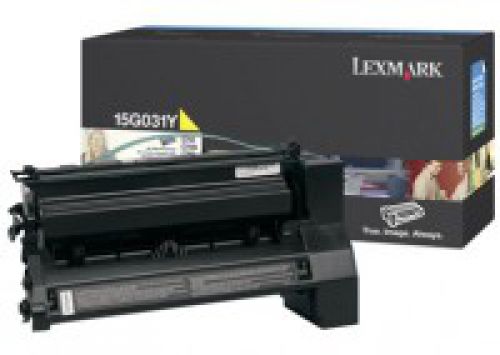 Lexmark Yellow Print Cartridge (Yields 6,000)