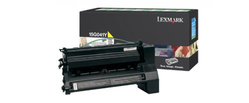 Lexmark Yellow Return Program Print Cartridge (Yield 6,000)