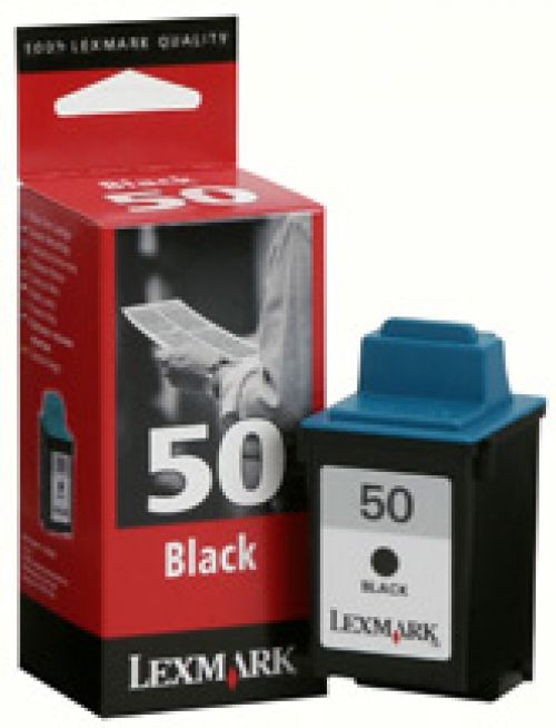 Lexmark No 52 Black Ink Cartridge for Z32 Colour Jetprinter (Yield 410 pages)