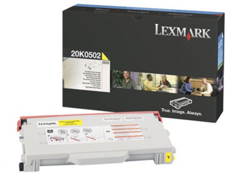 Lexmark C510 (Yield: 3,000 Pages) Yellow Toner Cartridge
