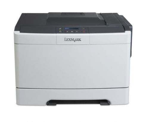 LEX28C0025 | The small and quiet Lexmark CS310n network-ready colour laser printer with an 800 MHz dual-core processor and 256MB of standard memory prints at up to 23 ppm black and colour.