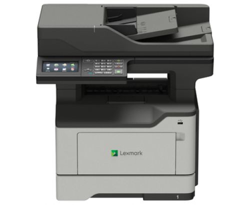 LEX36S0848 | Get performance plus the durability of long-life components with the MX522adhe, the fax-equipped, up to 44 pages-per-minute* multifunction product with standard hard drive.