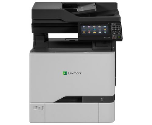 Lexmark CX725dhe (A4) Colour Laser Multifunction Printer (Print/Copy/Scan/Fax) 2048MB (7 inch) Colour Touchscreen 47ppm (Mono) 47ppm (Colour) 150,000