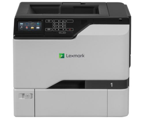 LEX40CC150 | Lexmark’s CS727de prints up to 38 ppm, with high print speeds for business-class productivity. Includes input capacity of up to 2,300 sheets, touch screen and PANTONE colour.