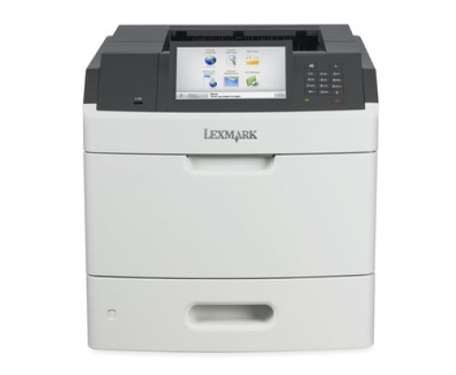 Lexmark MS812de Mono Laser Printer 512MB (7 inch) Colour LCD Touchscreen Display 66ppm (Mono)