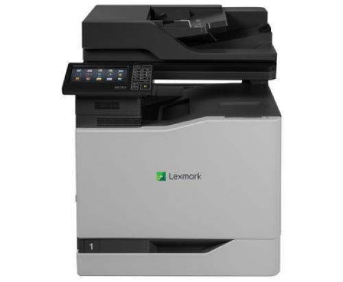 LEX42KC035 | The Lexmark CX827de workgroup colour MFP prints up to 50 pages per minute and has business-class features like pre-installed software solutions and PANTONE®-calibrated colour.