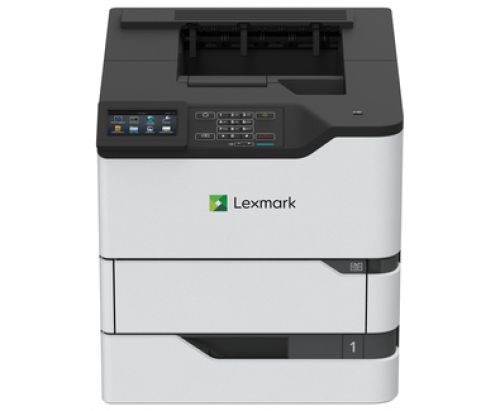 Lexmark MS822de (A4) Mono Laser Printer (Duplex) 1024MB (4.3 inch) Colour Touchscreen 52ppm 250,000 (MDC)