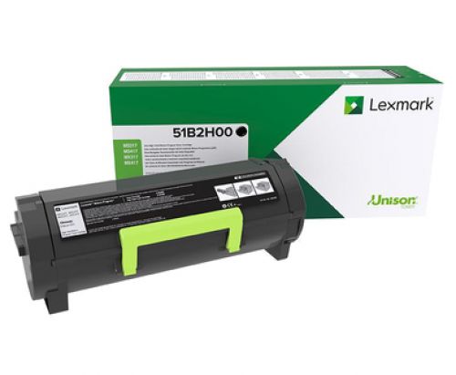Lexmark Return Program 51B2H00 (High Yield: 8,500 Pages) Black Toner Cartridge