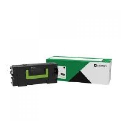 Lexmark 58D2U0E (High Yield: 55,000 Pages) Black Toner Cartridge