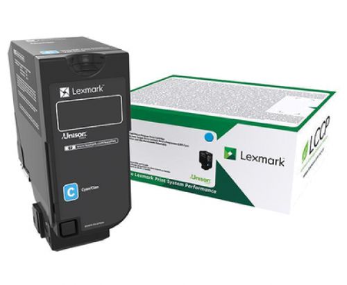 Lexmark Return Program 73B20C0 (Standard Yield: 15,000 Pages) Cyan Toner Cartridge