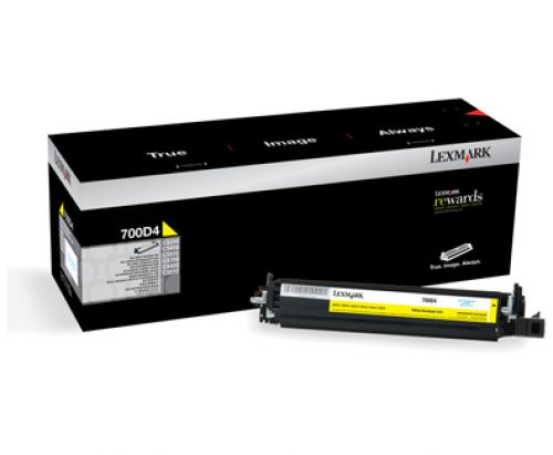 Lexmark 700D4 (Yellow) Developer Unit