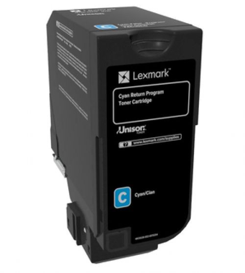 Lexmark Return Program (Standard Yield: 3,000 Pages) Cyan Toner Cartridge