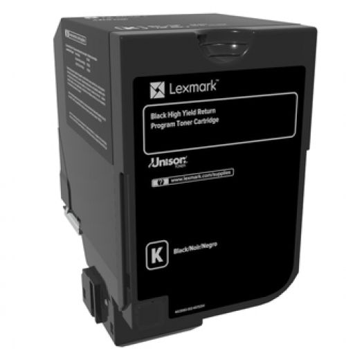 Lexmark Return Program (High Yield: 20,000 Pages) Black Toner Cartridge for CS720, CS725