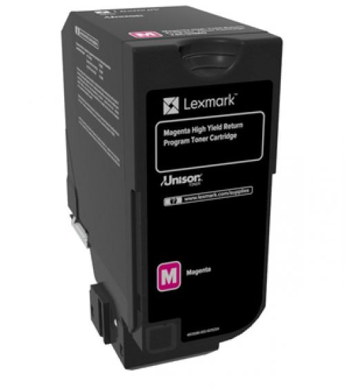Lexmark Return Program (High Yield: 12,000 Pages) Magenta Toner Cartridge