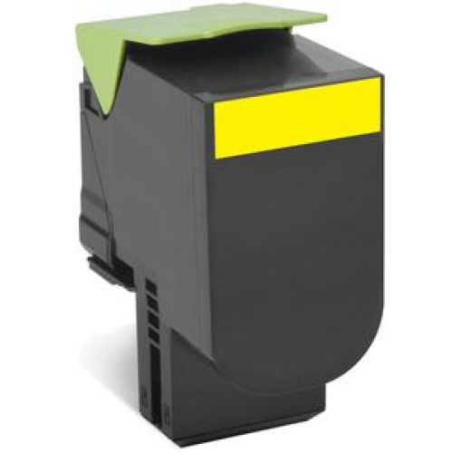 Lexmark Corporate (Yield: 2,000 Pages) Yellow Toner Cartridge for CX310/CX410/CX510 Printers