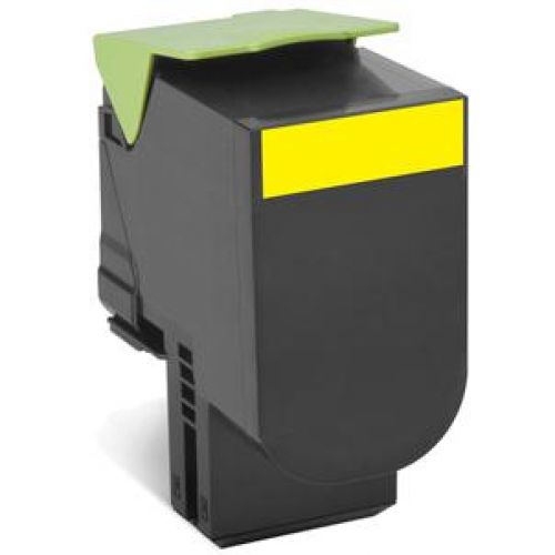 Lexmark Contract Return Program 802XC (Extra High Yield: 4,000 Pages) Cyan Toner Cartridge