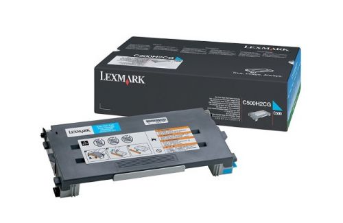 Lexmark C500 (High Yield: 3,000 Pages) Cyan Toner Cartridge
