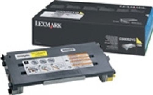 Lexmark C500 (Yield: 1,500 Pages) Yellow Toner Cartridge