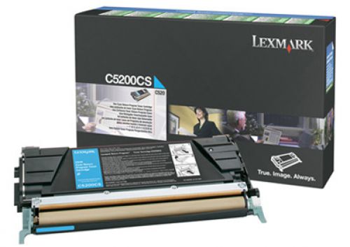 Lexmark Return Program (Yield: 1,500 Pages) Cyan Toner Cartridge for C520, C530 Colour Laser Printers