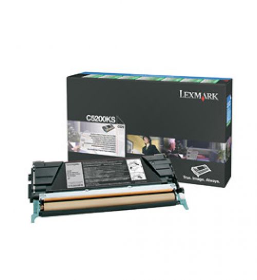 Lexmark (Yield: 1,500 Pages) Black Toner Cartridgefor C520/C530 Colour Laser Printers