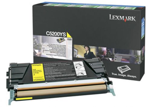 Lexmark Return Program (Yield: 1,500 Pages) Yellow Toner Cartridge for C520/C530 for Colour Laser Printers