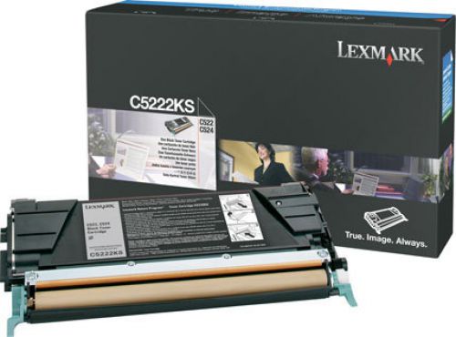 Lexmark (Yield: 4,000 Pages) Black Toner Cartridge for C522, C524, C53x Printer