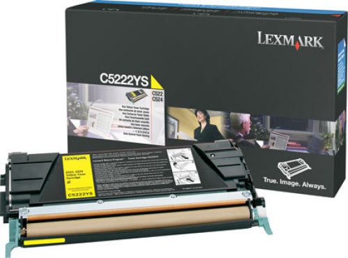 Lexmark (Yield: 3,000 Pages) YellowToner Cartridge for C522, C524, C53x