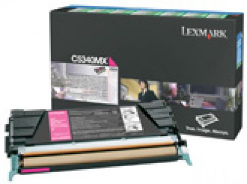 Lexmark Return Program C534 (Yield: 7,000 Pages) Magenta Toner Cartridge