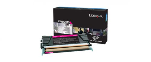 Lexmark Magenta Toner Cartridge (Yield: 7000 Pages) for C746/C748 Printers