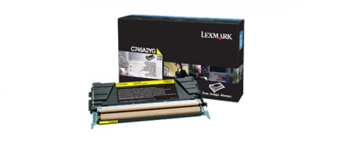 Lexmark (Yield: 7,000 Pages) Yellow Toner Cartridge for C746/C748 Printers