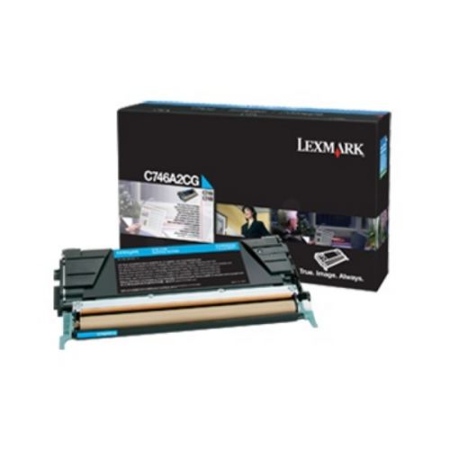 Lexmark Corporate (Yield: 7,000 Pages) Cyan Toner Cartridge for C746/C748 Printers